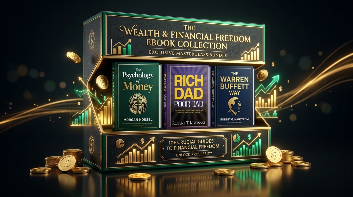 Wealth, Investing & Financial Freedom E-Book Bundle (15+ Bestsellers)