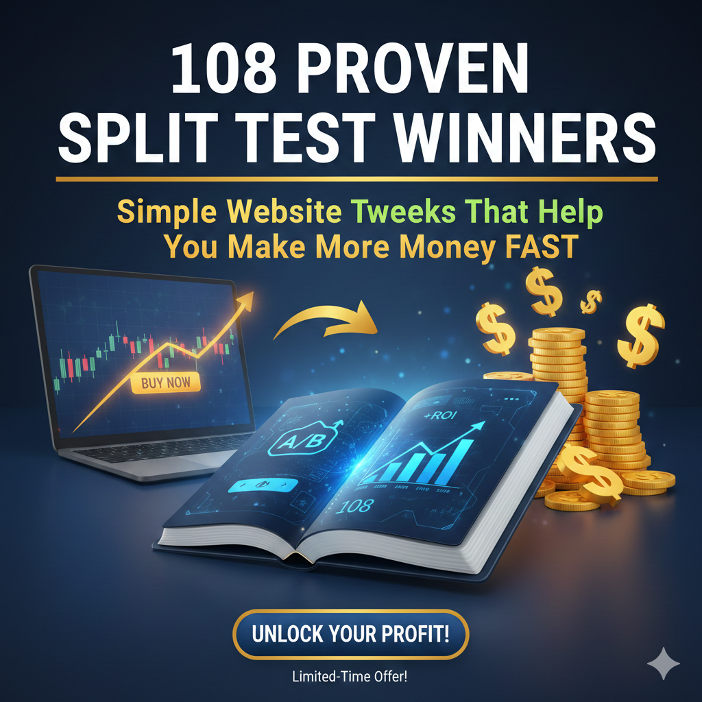 108 Proven Split Test Winners Simple Website Tweaks That Help You Make More Money Fast