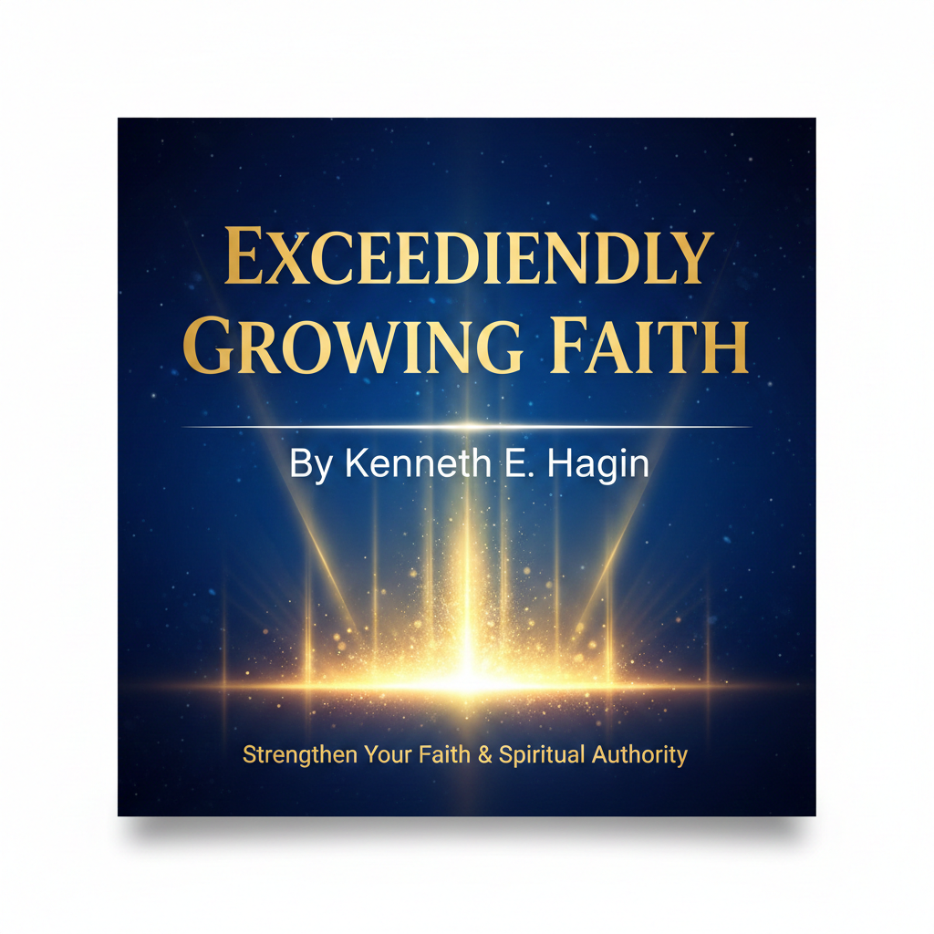 Exceedingly Growing Faith by Kenneth E. Hagin – Strengthen Your Faith & Spiritual Authority Exceedingly Growing Faith by Kenneth E. Hagin – Strengthen Your Faith & Spiritual Authority