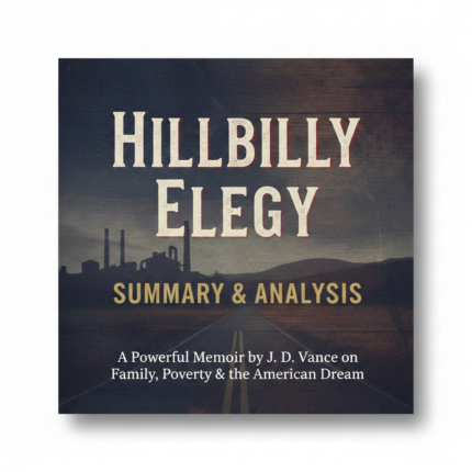 Hillbilly Elegy Summary & Analysis – A Powerful Memoir by J. D. Vance on Family, Poverty & the American Dream