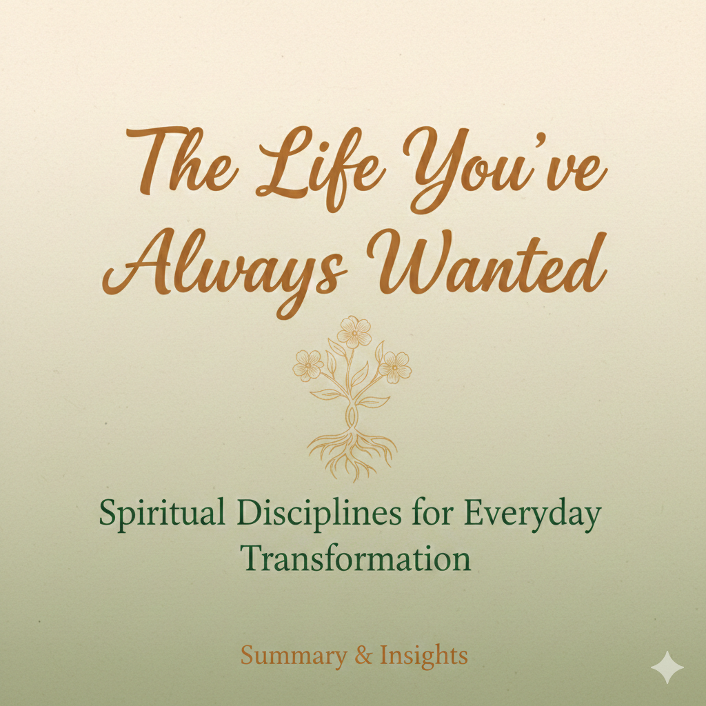 The Life You’ve Always Wanted – Spiritual Disciplines for Everyday Transformation The Life You’ve Always Wanted – Spiritual Disciplines for Everyday Transformation